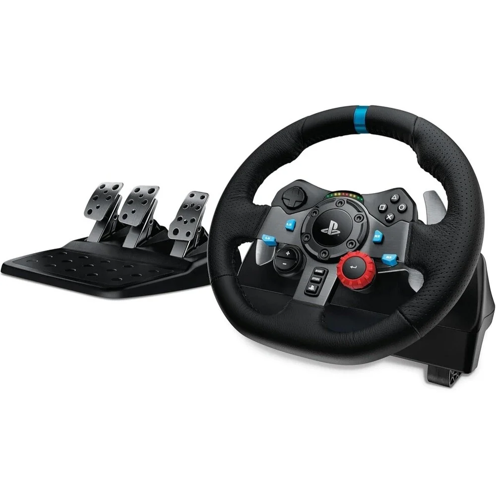 Logitech G29 Driving Force Racing Wheel and Floor Pedals Real Force Feedback gam